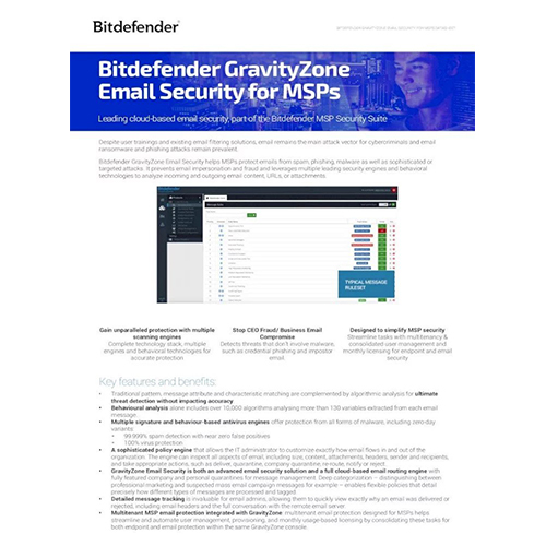 Bitdefender GravityZone Cloud MSP Security-1